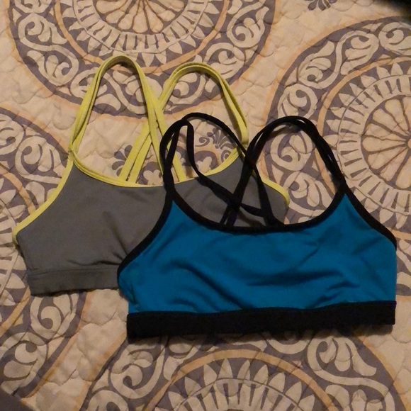 2 PINK Yoga/sports bras - Picture 1 of 6